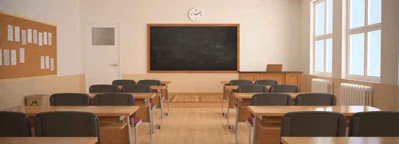 Schimmel in Schule entdeckt